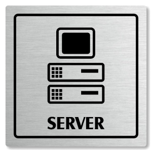 Server, 80x80mm, stříbrná, Arizona